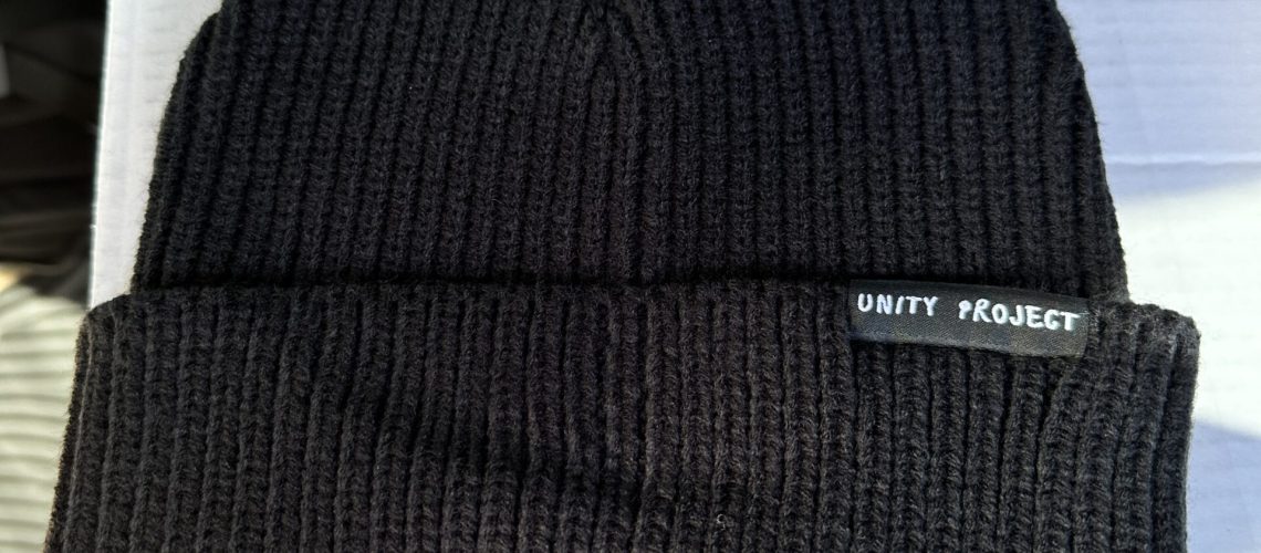 Katalyst Ko custom embroidery beanies and labels for Grace Community Church Arizona