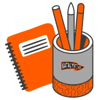 Custom promotional products like pens and journals, for the office, teams, gifts, and trade shows